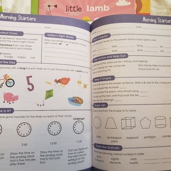 WORKBOOKS Homeschool learning material Activities Educational - Picture 8 of 11
